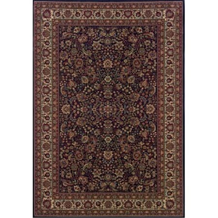 Sphinx By Oriental Weavers Area Rugs, Ariana 113B2 4X6 Rectangle - Blue/ Red-Polypropylene A113B2120180ST